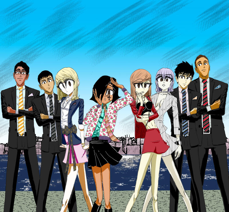 Mockup of what the entertainment intellectual property (IP) marketplace would look like in the Business Samurai game.